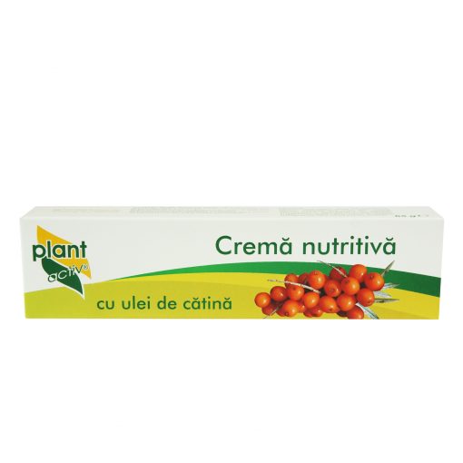 Cremă nutritivă cu ulei de cătină - Plant Activ® - tub 65 g - imagine 3